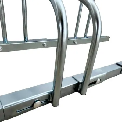 Produktbild von Fahrradständer Schulte für 10 Räder mit Reifenbreite bis 7,5 cm feuerverzinkt