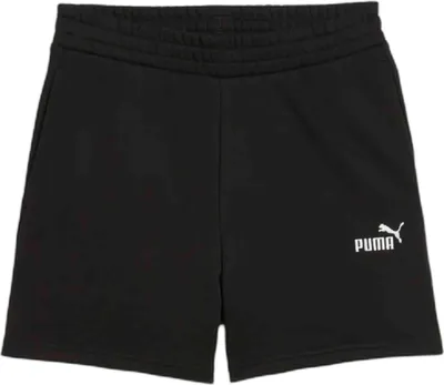 Produktbild von Puma ESS Small No 1 Logo 5 High-Waist Shorts TR - PUMA Black, Größe:S