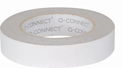 Immagine prodotto di Q-Connect® KF17478 Nastro di montaggio, biadesivo, 18 mm x 3 m, bianco