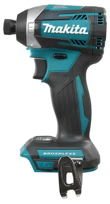 Obrázok produktu pre Makita DTD154Z, Rázový skrutkovač, Rukoväť, 1/4", Čierna, Modrá, Striedavý, 3800 ot/min