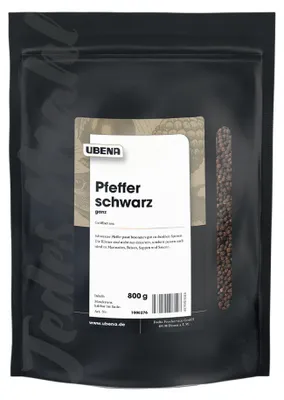 Produktbild von Pfeffer schwarz ganz