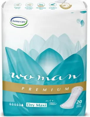 Produktbild von forma-care PREMIUM Dry woman - 200 Inkontinenzeinlagen - latexfrei -  maxi
