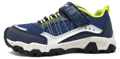 Image de Chaussures Geox Magnetar pour garçons, chaussures de sport, chaussures d'intérieur, couleur bleue, pour le quotidien