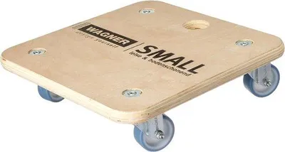 Obrázek produktu pro Přepravní podložka 29 x 29 x 8,5 cm – nosnost 250 kg – ideální pro těžká zařízení a nábytek – šířka úchytu