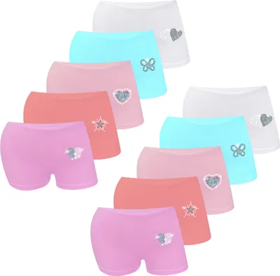 Produktbild von 10er Set Mädchen Pantys - Strass - Bunt