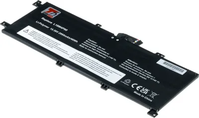 Zdjęcie produktu dla T6 Power bateria do laptopa Lenovo, numer części L18D4P90, Li-Poly, 15,36 V, 2995 mAh (46 Wh), czarny