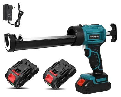 Zdjęcie produktu dla Pistolet do natrysku farby elektryczny, z regulowaną prędkością, zasilany bateryjnie, w zestawie 2 baterie
