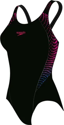 Immagine prodotto di Speedo Alv Pnl Lnbk Af Nero/Viola Nero/Viola Nero/Magenta/Piscina 44