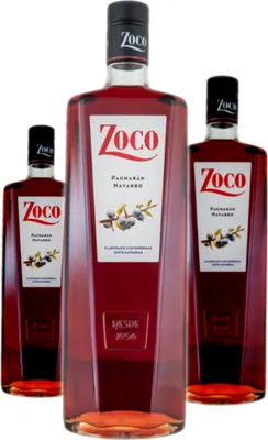 Produktbild von 3 x Zoco Pacharan Schlehenlikör 1 Liter