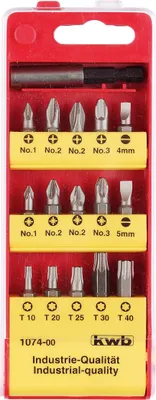 Image de Cassette combi 16 embouts + porte embouts magnétique