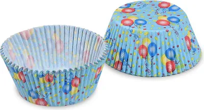 Zdjęcie produktu dla Balony cukiernicze babeczki 50x30mm 40szt - Wimex