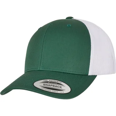 Obrázek produktu pro Kšiltovka Urban Classics Retro Trucker 2-Tone evergreen/white - UNI