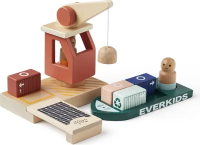 Produktbild von Kids Concept Kinder Containerhafen Aiden - ab 2 Jahre - 23,5x19,5x19cm