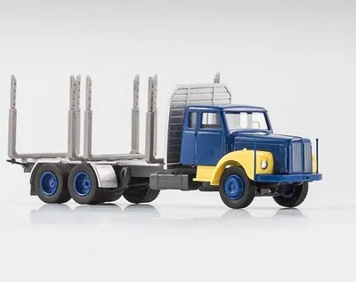 Produktbild von VK-Modelle 77008 - 1/87 Scania 111 Kurzholztransporter, Kleinserienfertigmodell