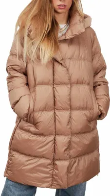 Produktbild von Geox Lange Jacke aus 100% Nylon mit atmungsaktiver, wasserdichter Membran und Lüftungsstreifen