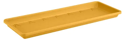 Productafbeelding van Barcelona trough saucer 70 honey yellow schotel elho