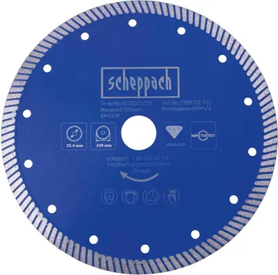 Produktbild von Scheppach Diamant-Trennscheibe Professional Ø 200 x 25,4 mm