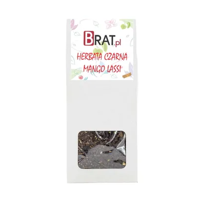 Zdjęcie produktu dla Herbata czarna - Mango Lassi 50g Brat.pl