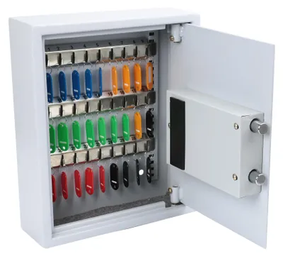 Immagine prodotto di OLYMPIA 7134 Olymp GoSafe 50A silber Schlüsseltresor
