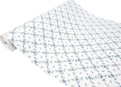 Produktbild von Klebefolie Möbel 45x100 cm - Kleine Blumen - Selbstklebende Möbelfolie in Deko-Stil - Folie für Möbel ideal zum Renovieren von Schränken und Arbeitsplatten