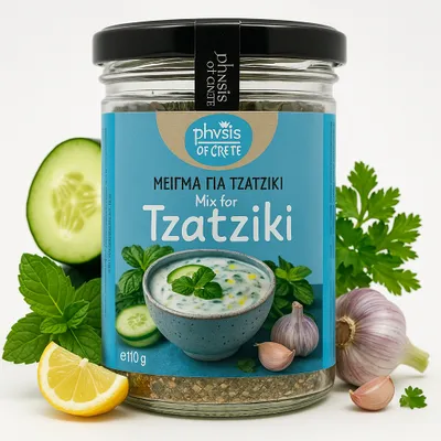 Produktbild von hysis of Crete Tzatziki-Gewürzmischung 110 g