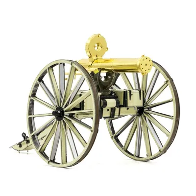 Obrázek produktu pro Fascinace - Metal Earth Wild West, laserem vyřezávaná 3D stavebnice, od 14 let (Revolver)