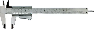Produktbild von FORMAT Taschenmessschieber Feststellschraube 200 mm, Ausführung:mit Momentfeststellung, Modul:nv, Maße:nv, Abmessung L x B:nv