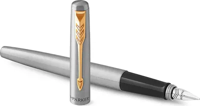 Produktbild von Parker Jotter Füller | Edelstahlschaft mit Goldzierteilen | Füllfederhalter Mittlere Spitze | Geschenkbox