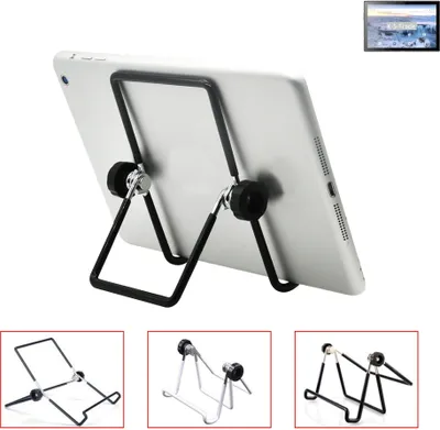 Produktbild von K-S-Trade Tablet-Ständer Tablet-Halterung Tablet-Aufsteller kompatibel mit Oukitel OKT1 faltbarer Tischständer Tablet Halterung