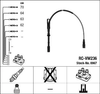 Image de Kit de faisceaux d'allumage NGK pour