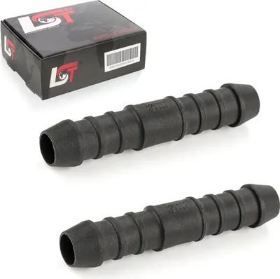 Produktbild von 2x Schlauchverbinder Polyamid PA Benzin ölbeständig 10 mm für VW SEAT SKODA