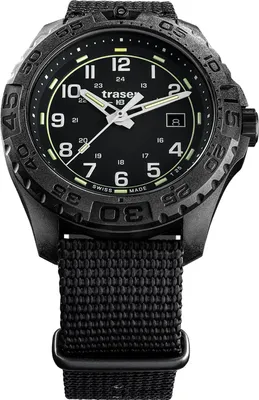 Produktbild von Traser Herrenuhr TS-108673 schwarz