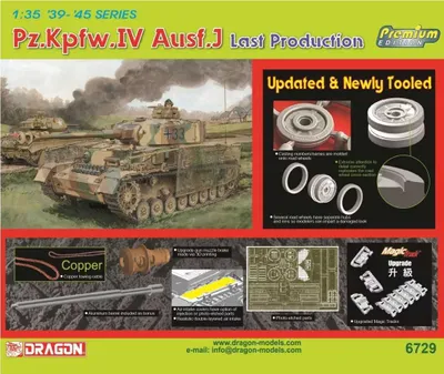 Immagine prodotto di Model Kit tank 6729 - Pz.Kpfw.IV Ausf.J ULTIMA PRODUZIONE (1:35)