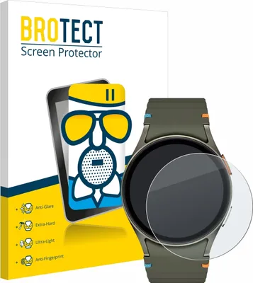 Produktbild von BROTECT Entspiegelungs Schutzglas für Samsung Galaxy Watch 6 / 7 / 8 (40 mm) Schutzfolie Panzer Folie Glas Display Schutz matt