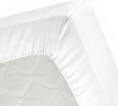 Produktbild von Cinderella - Topper-Spannbettlaken (bis 15 cm) - Jersey - 180x200/210 cm - White