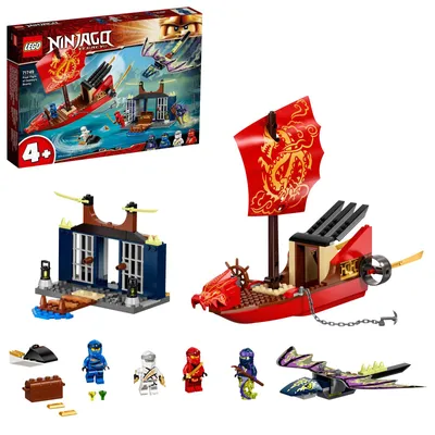Produktbild von LEGO 19414840 Ninjago 71749 Flug mit dem Ninja-Flugse