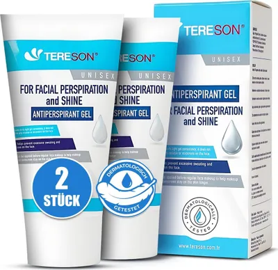 Produktbild von Tereson 2x Antitranspirant Gel 50 ml, Starkes Schwitzen,Bei Schwitzen im Gesicht