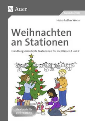 Obrázek produktu pro Weihnachten an Stationen 1-2
