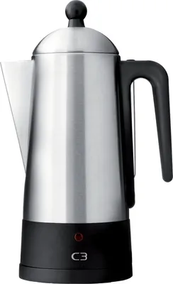 Produktbild von C3 Perkolator/Kaffeemaschine Design silber 2 - 6 Tassen