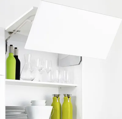 Produktbild von Kesseböhmer FREEfold F3fo Faltliftbeschlag für Schrankhöhen von 650-730 mm / Klappengewicht 3,9 - 7,9 kg
