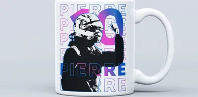 Obrázek produktu pro Hrnek Pierre Gasly s motivem F1, hrnek jezdce F1, hrnek jezdce F1, dárek pro F1, dárek pro Formuli 1