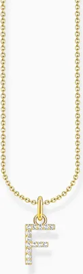 Obrázok produktu pre Náhrdelník s príveskom písmena F - Thomas Sabo Model: KE2245-414-14