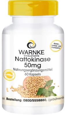 Obrázek produktu pro Nattokináza 50 mg kapsle 60 kapslí