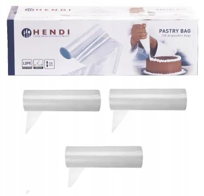 Produktbild von Hendi Einweg Spritzbeutel 445x220 300 Stück