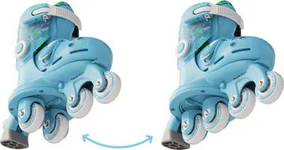 Obrázek produktu pro Yvolution dětské brusle Twista, modré, nastavitelné, velikost 24-28, inline brusle