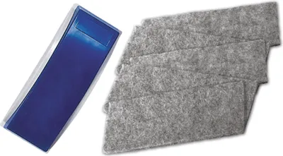 Produktbild von Tafellöscher magnetisch blau/grau