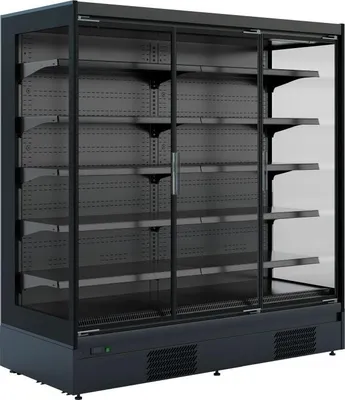 Zdjęcie produktu dla Combisteel 7350.0075, Wolnostojący, Czarny, Wentylowane, 25 °C, R 290, -1 - 5 °C
