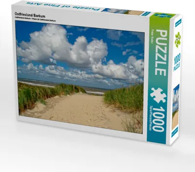 Produktbild von CALVENDO Puzzle Ostfriesland Borkum | 1000 Teile Lege-Größe 64x48cm Foto-Puzzle für glückliche Stunden