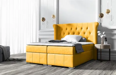 Produktbild von Boxspringbett Schlafzimmerbett BUGRA 140x200cm in div. Farbvarianten