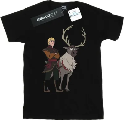 Produktbild von Disney - "Frozen 2" T-Shirt für Damen BI24464 (5XL) (Schwarz)